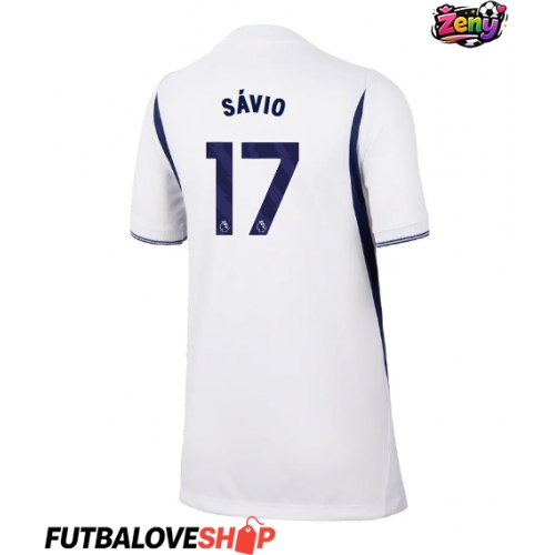 Dres Tottenham Hotspur Savio #17 Domáci pre Ženy 2026-27 Krátky Rukáv